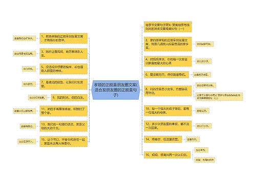 孝顺的正能量朋友圈文案(适合发朋友圈的正能量句子)