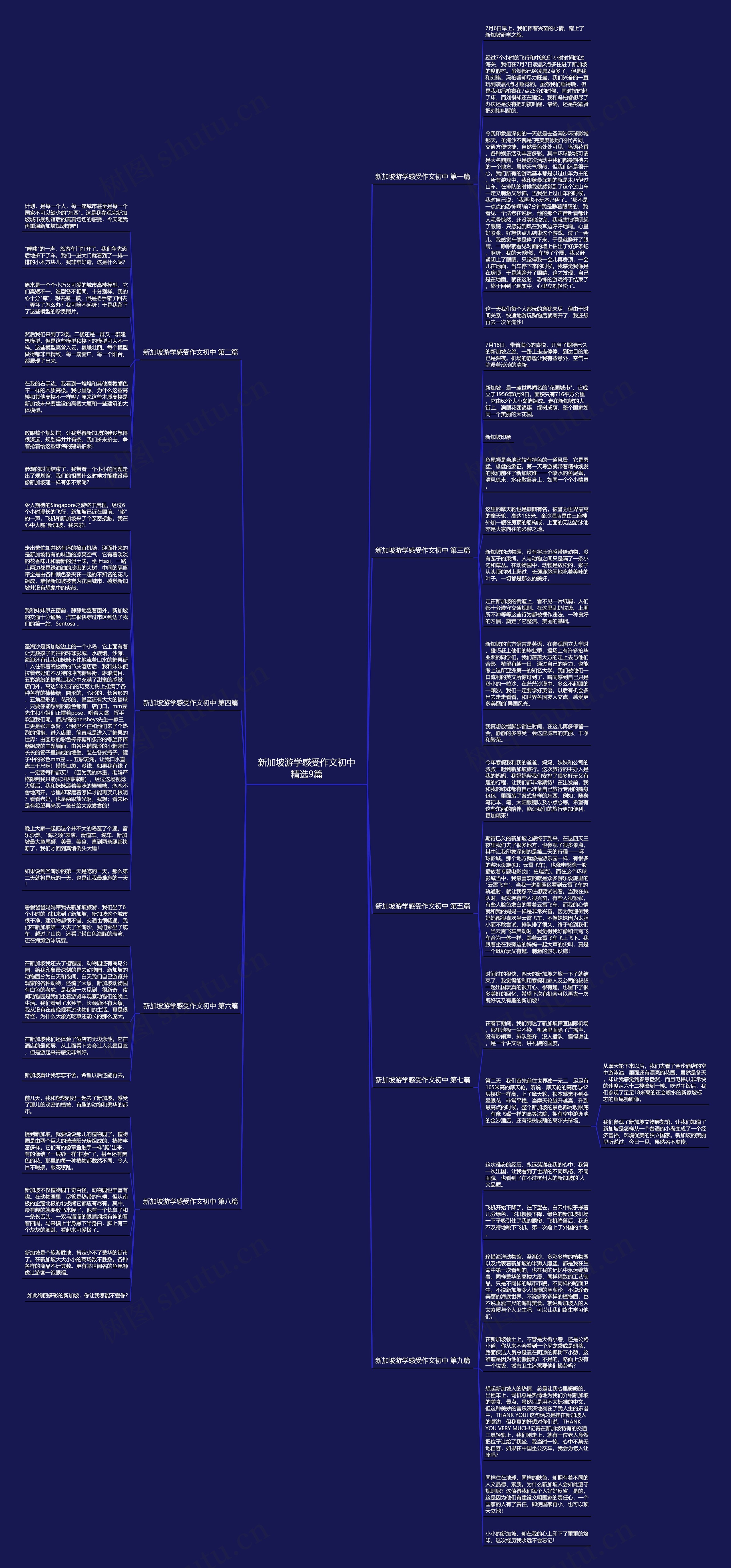 新加坡游学感受作文初中精选9篇
