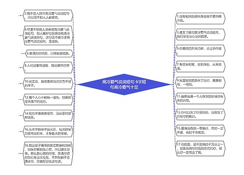 高冷霸气说说短句 6字短句高冷霸气十足