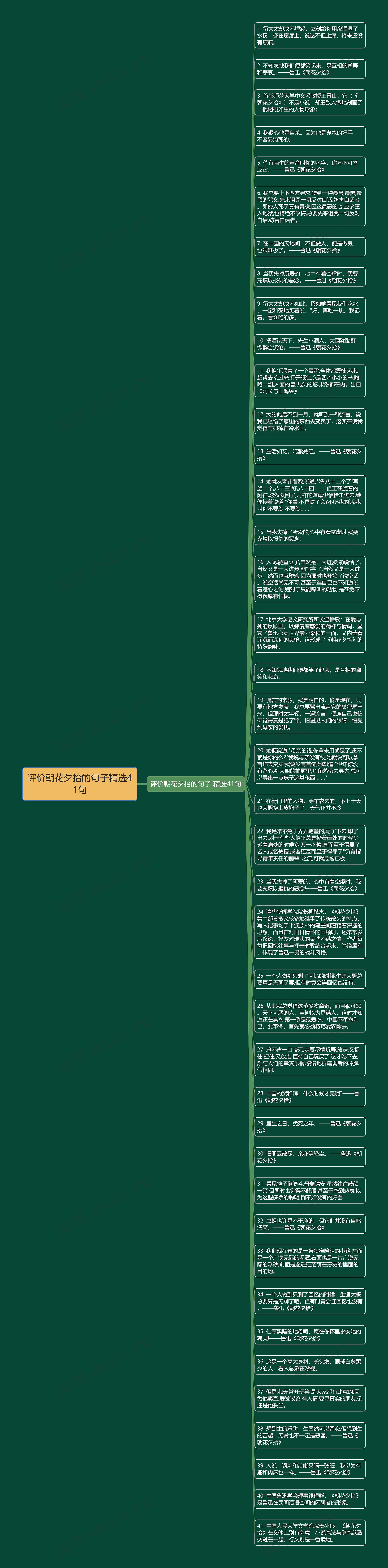 评价朝花夕拾的句子精选41句