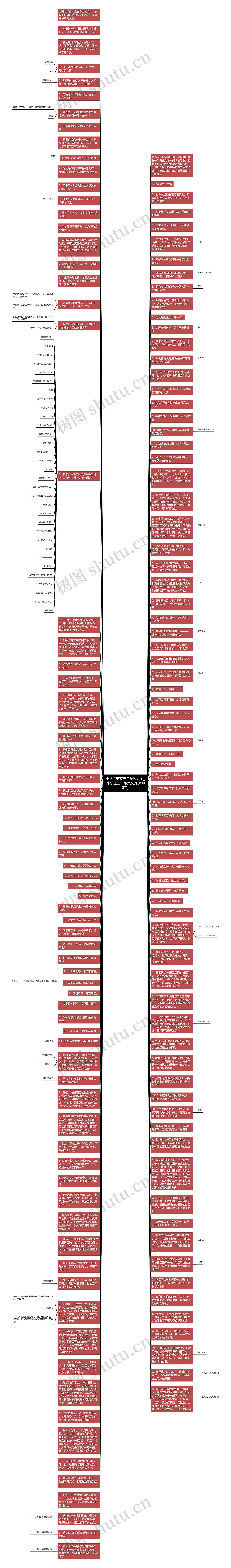 小学生美文美句摘抄大全_(小学生三年级美文摘抄300字)思维导图