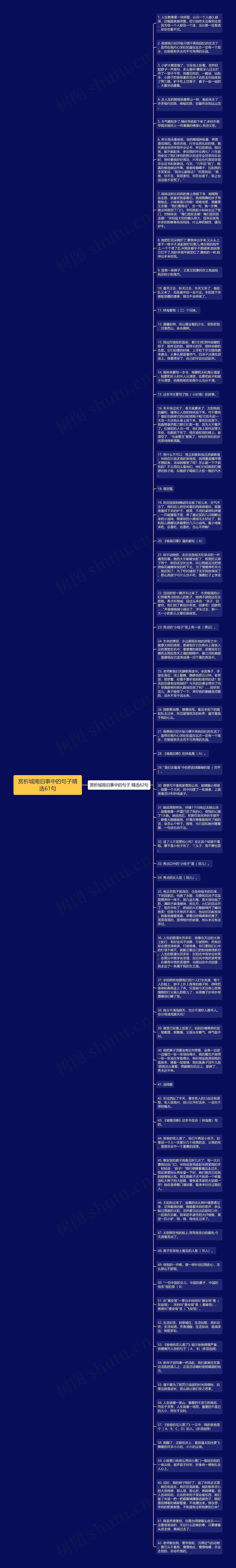 赏析城南旧事中的句子精选61句