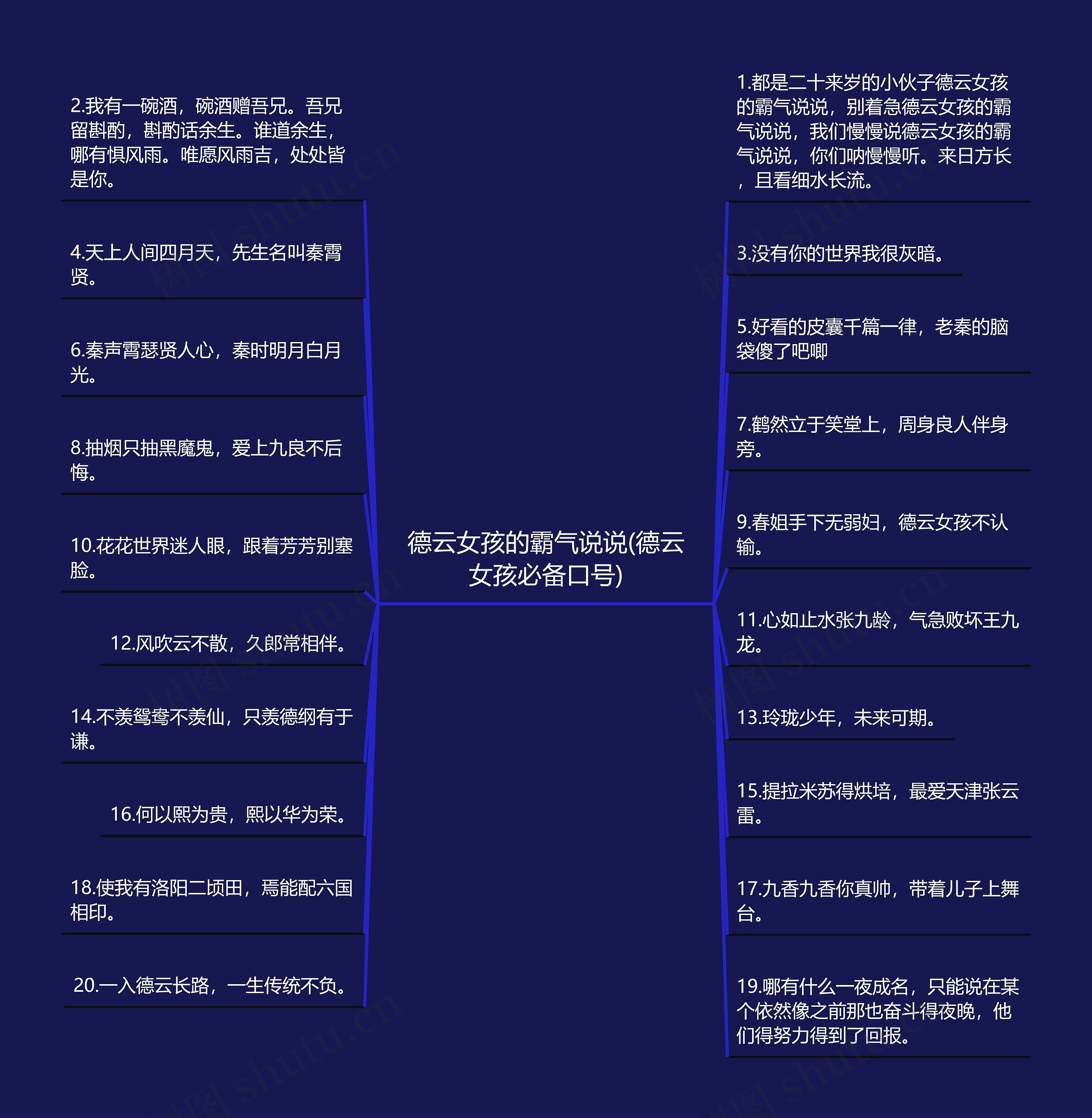 德云女孩的霸气说说(德云女孩必备口号)