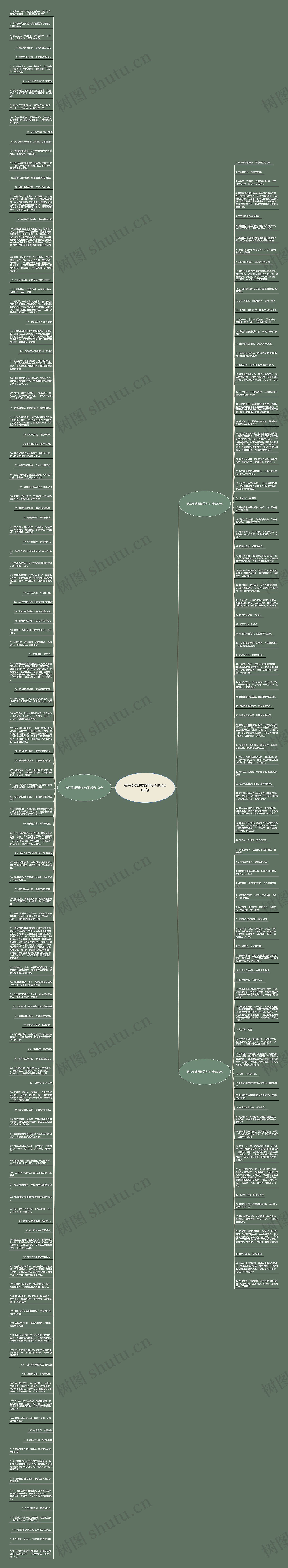 描写英雄勇敢的句子精选206句思维导图