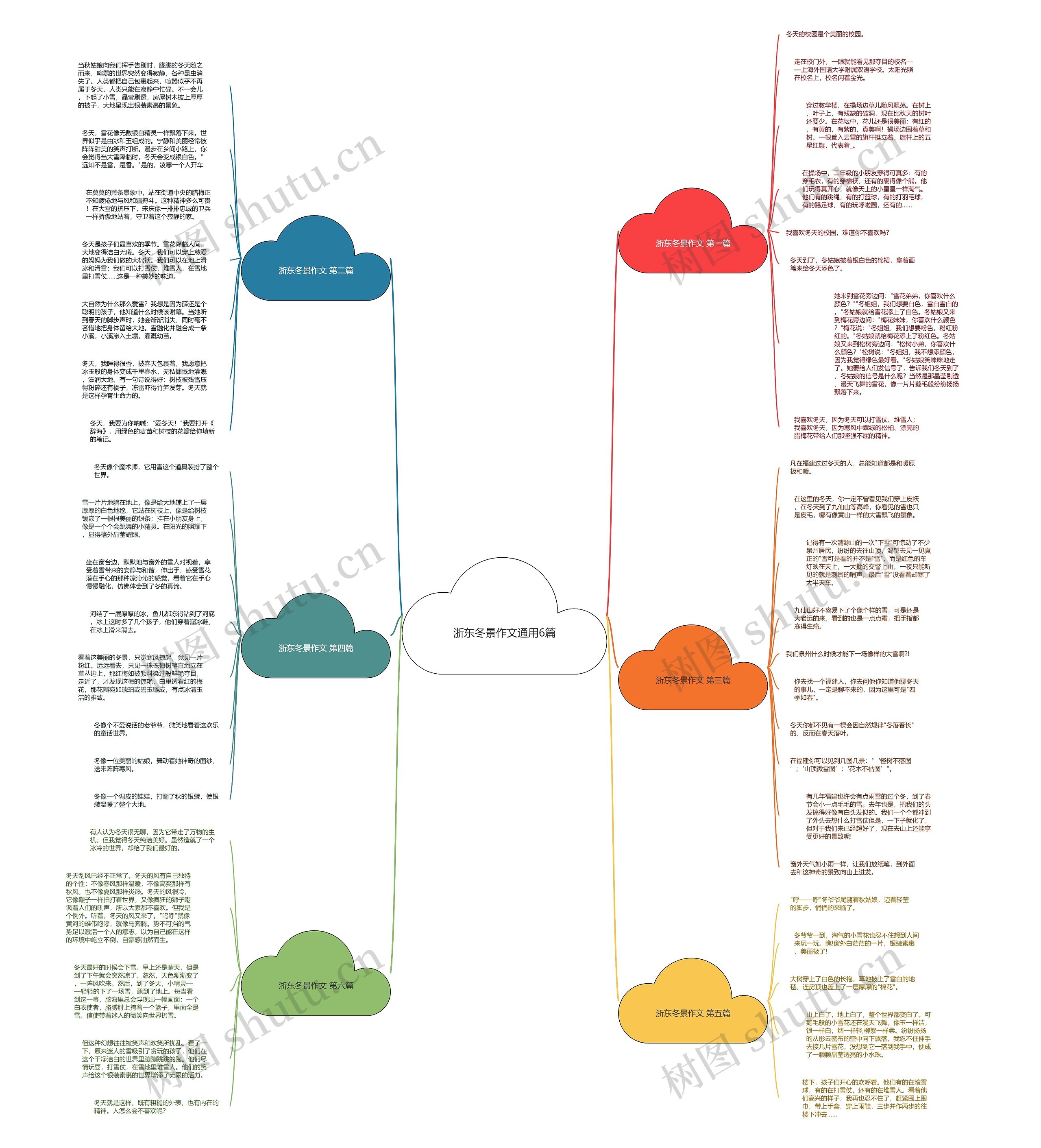 浙东冬景作文通用6篇 浙东冬景作文通用6篇