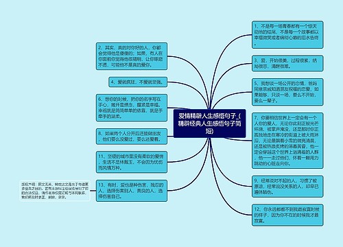 爱情精辟人生感悟句子_(精辟经典人生感悟句子简短)