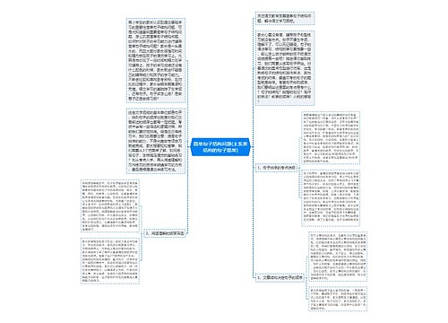 简单句子结构问题(主系表结构的句子简单)