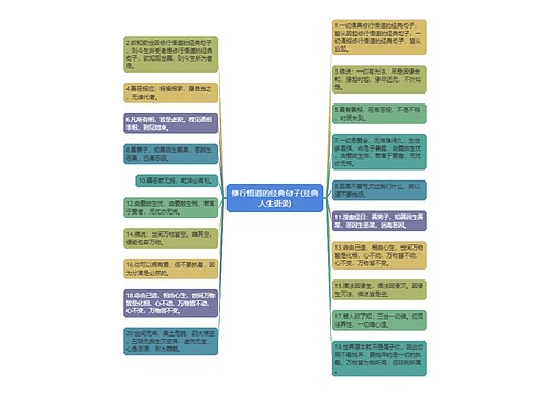 修行悟道的经典句子(经典人生语录)