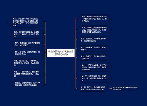 表白句子唯美三行(表白情话最暖心长句)