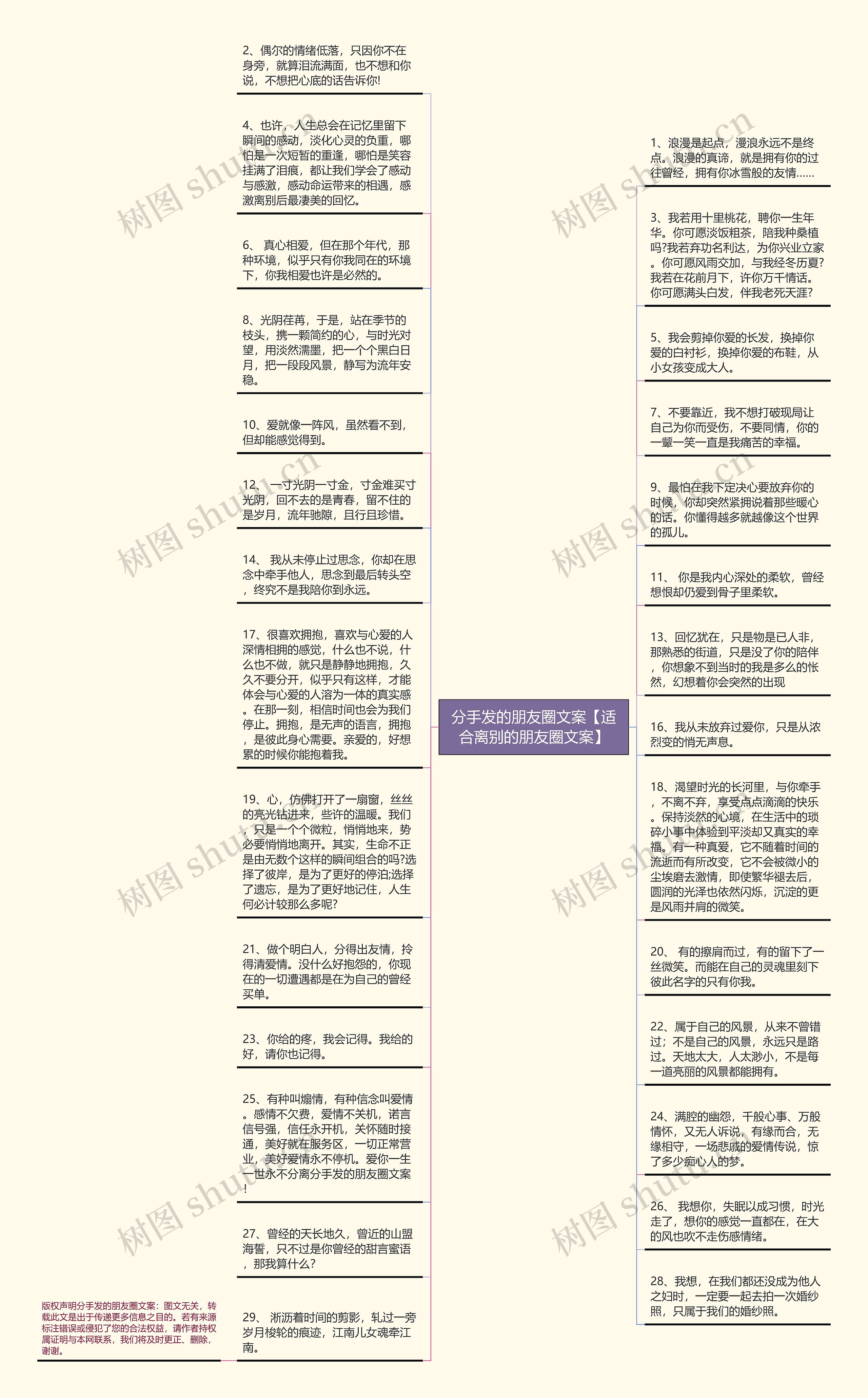 分手发的朋友圈文案【适合离别的朋友圈文案】