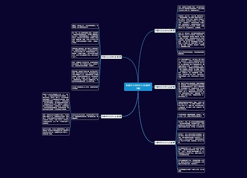 积累作文400字大全(推荐5篇)
