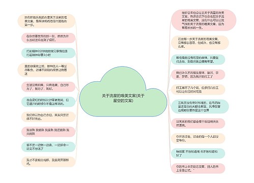 关于流星的唯美文案(关于星空的文案)