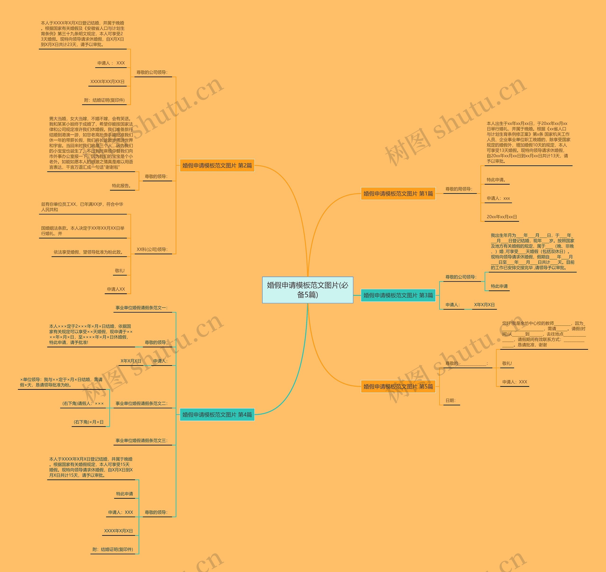 婚假申请模板范文图片(必备5篇) 婚假申请模板范文图片(必备5篇)