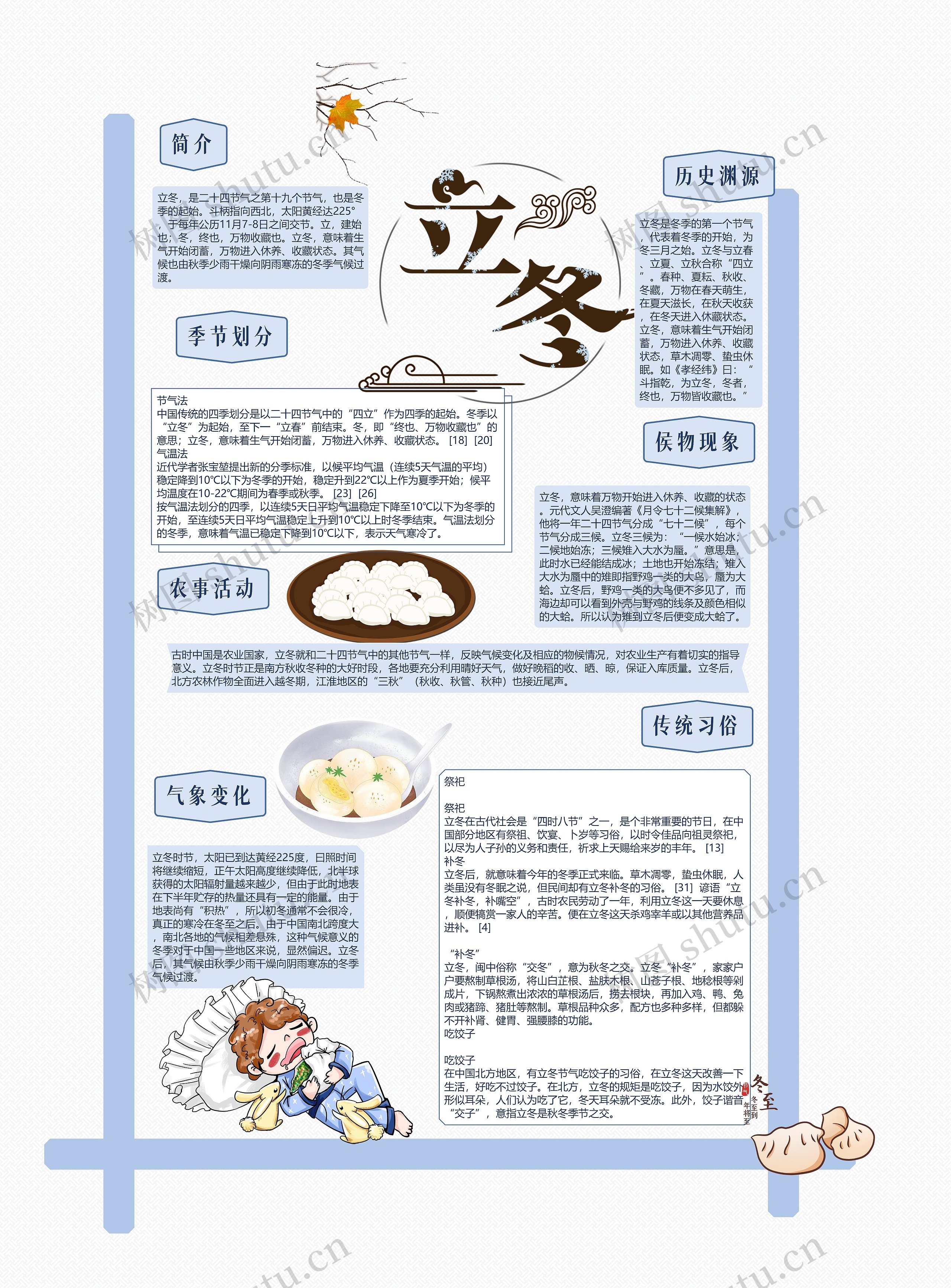 二十四节气立冬