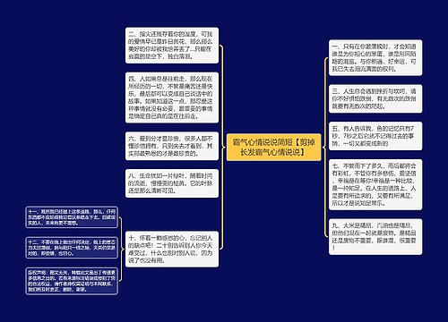 霸气心情说说简短【剪掉长发霸气心情说说】