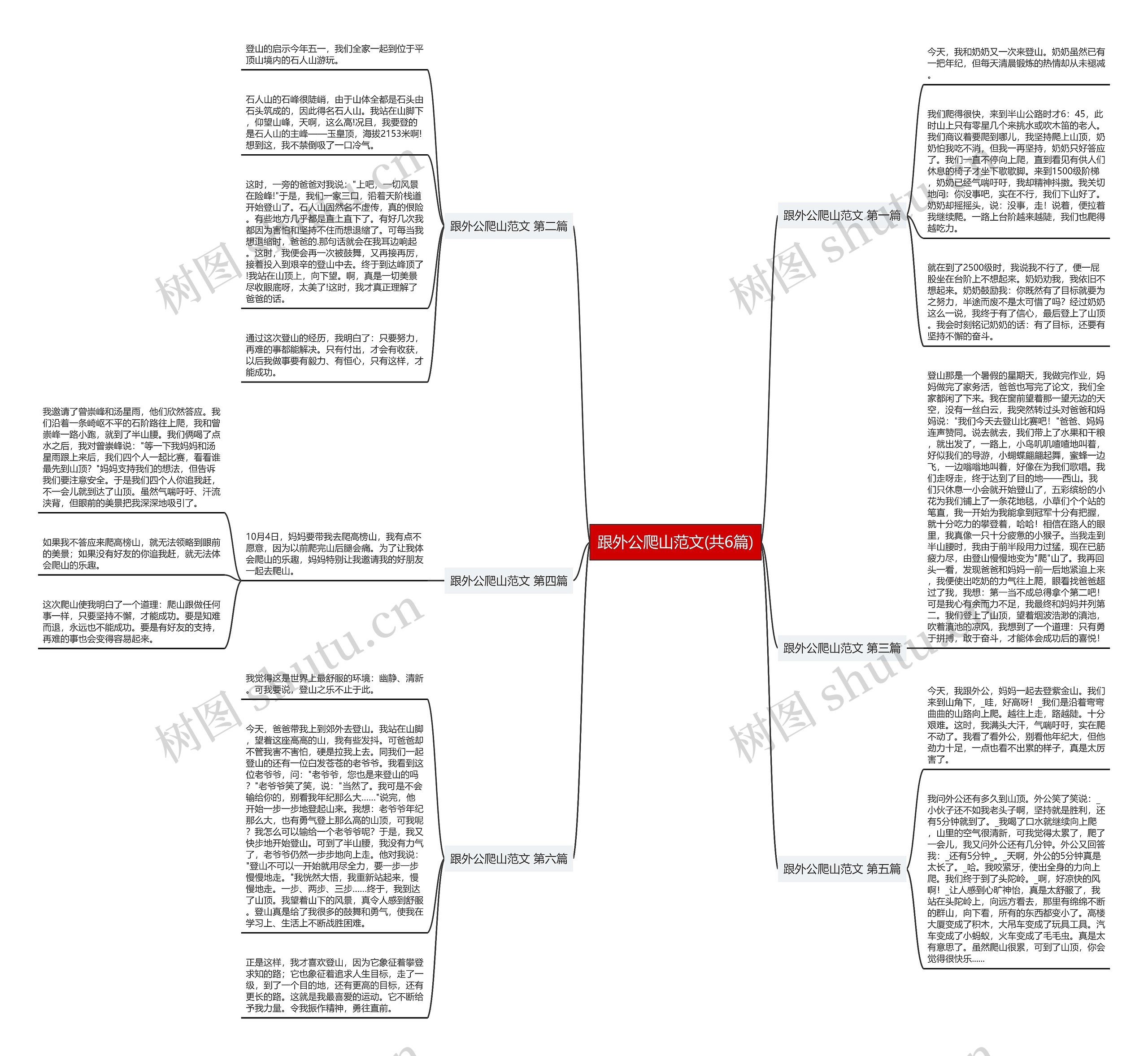 跟外公爬山范文(共6篇) 跟外公爬山范文(共6篇)