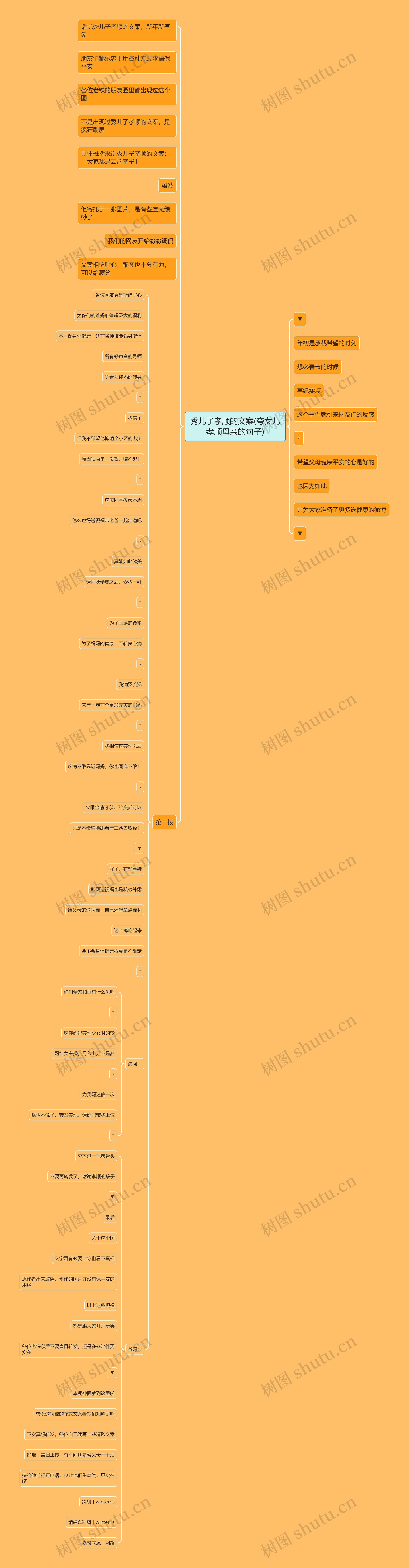 秀儿子孝顺的文案(夸女儿孝顺母亲的句子)思维导图