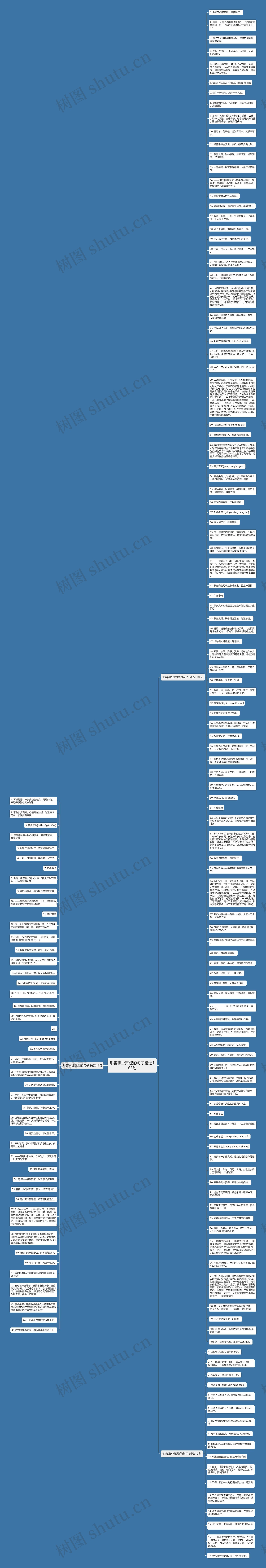 形容事业辉煌的句子精选163句思维导图