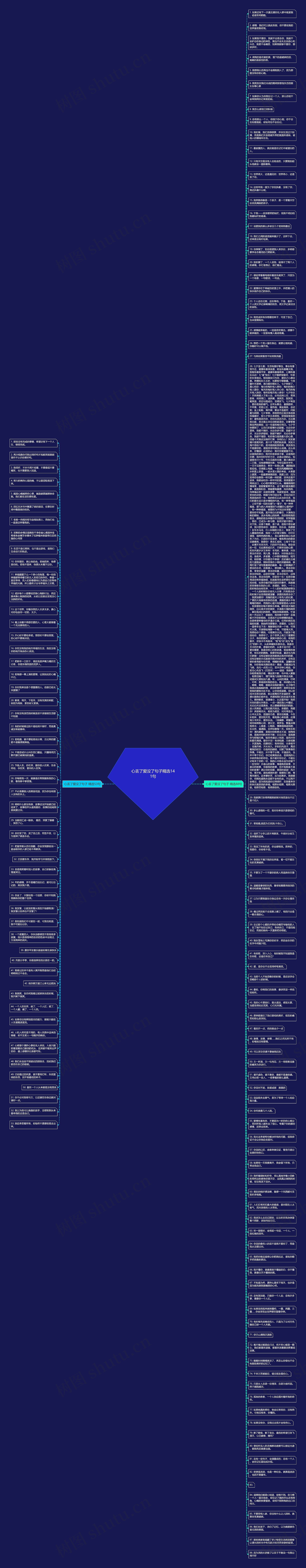 心丢了爱没了句子精选141句思维导图