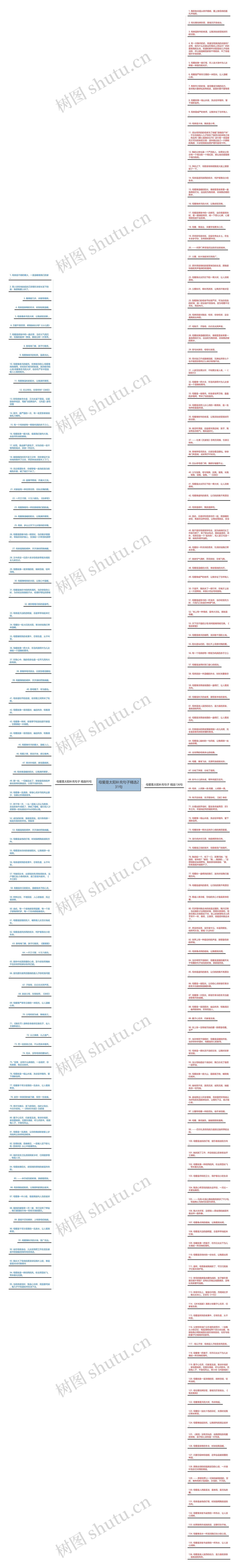 母爱是太阳补充句子精选231句思维导图