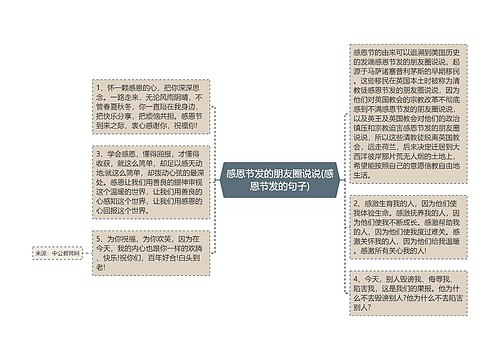 感恩节发的朋友圈说说(感恩节发的句子)