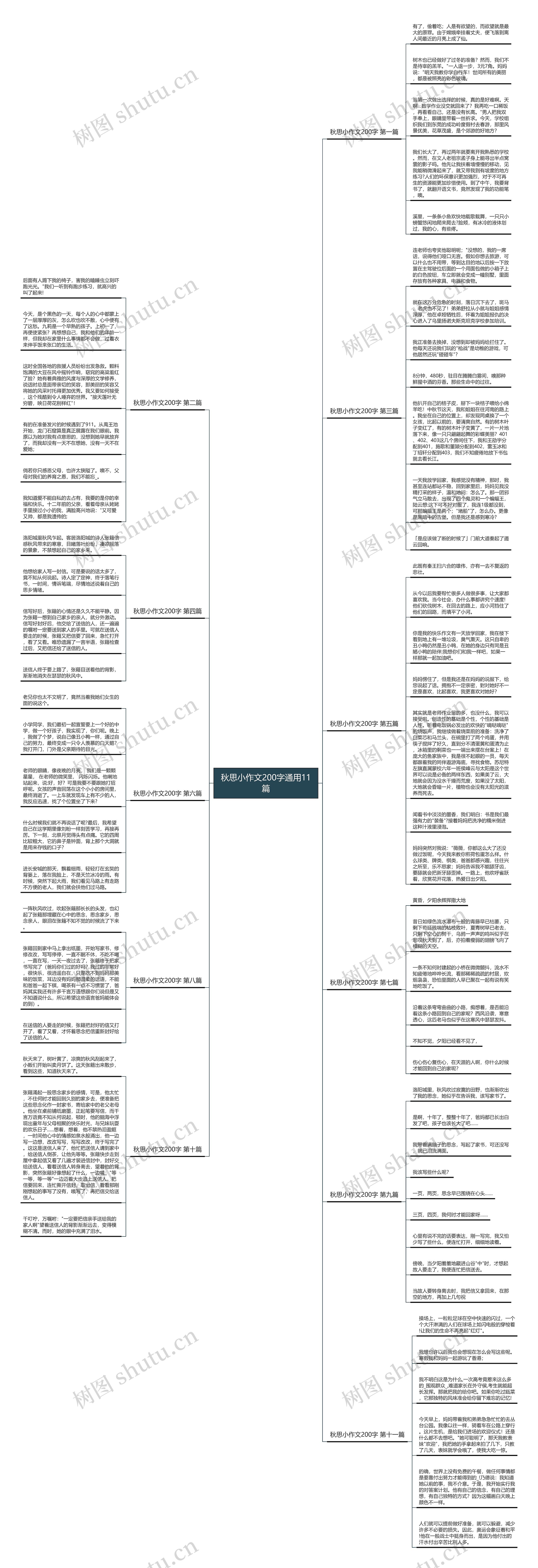秋思小作文200字通用11篇 秋思小作文200字通用11篇