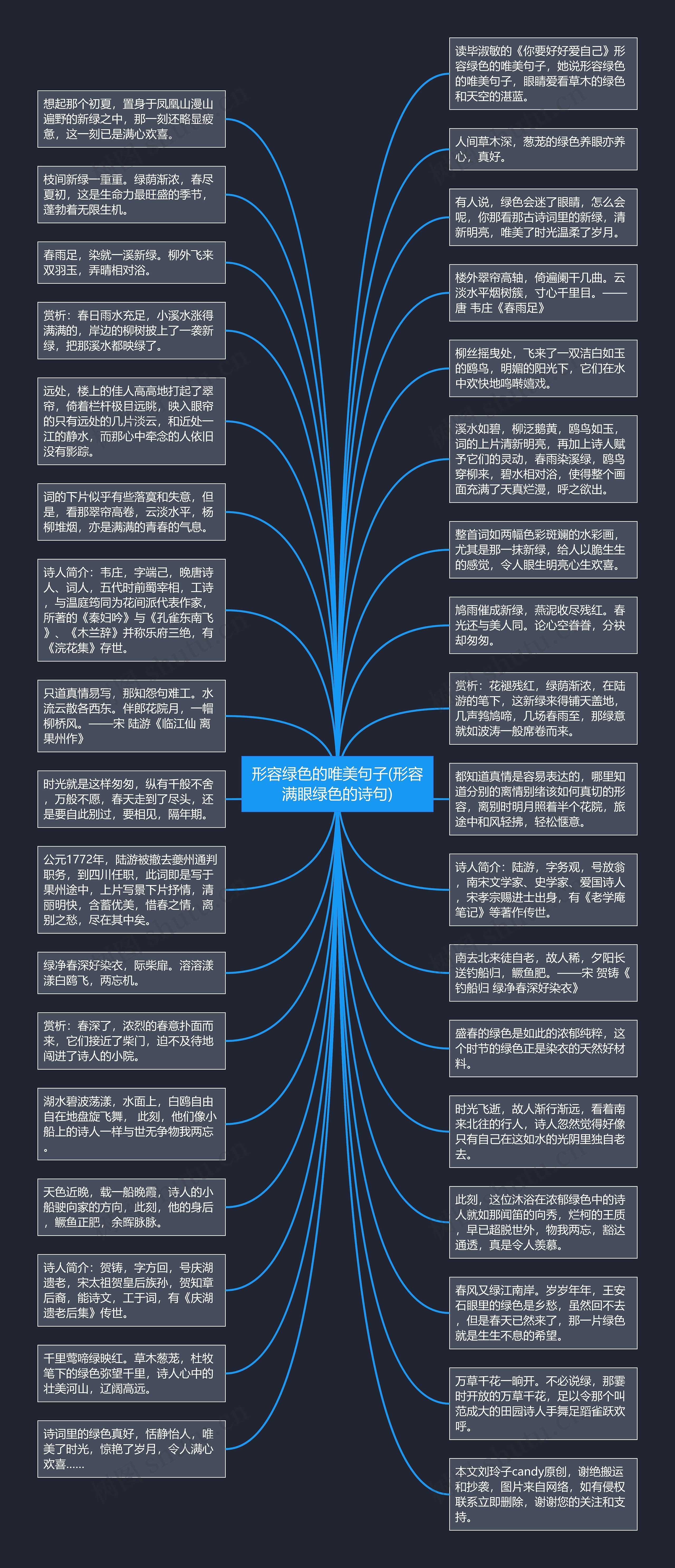 形容绿色的唯美句子(形容满眼绿色的诗句)