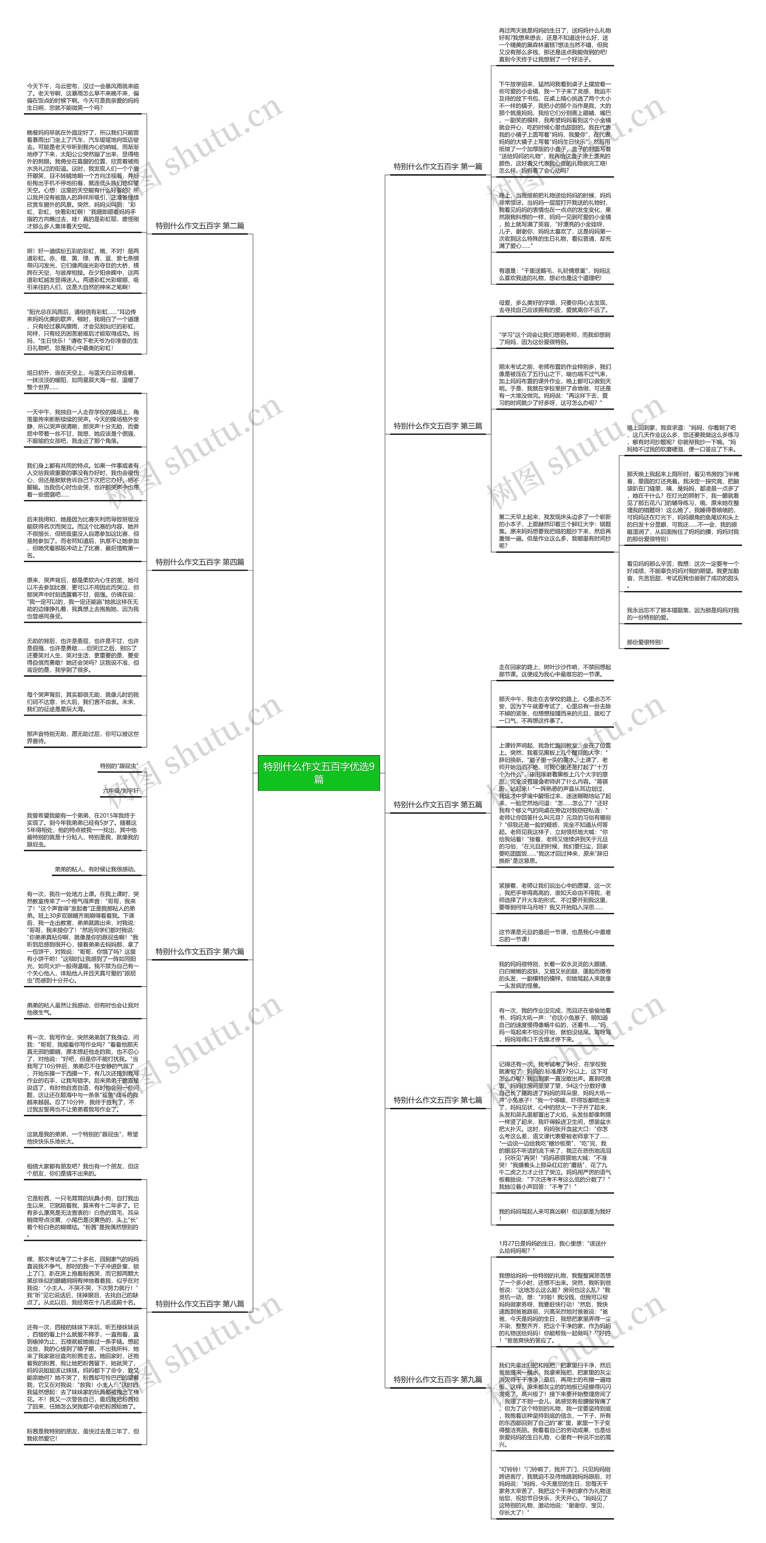 特别什么作文五百字优选9篇