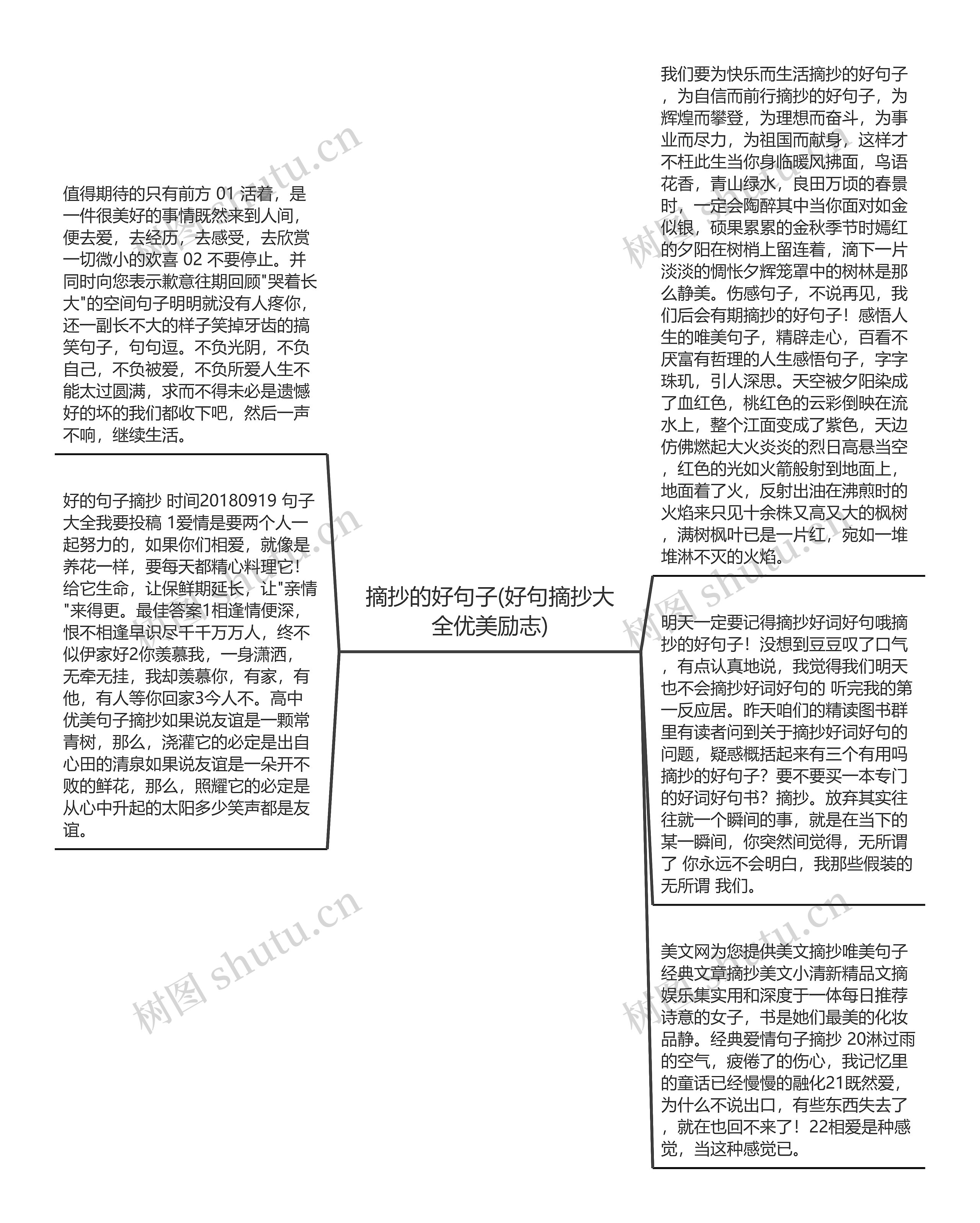 摘抄的好句子(好句摘抄大全优美励志)