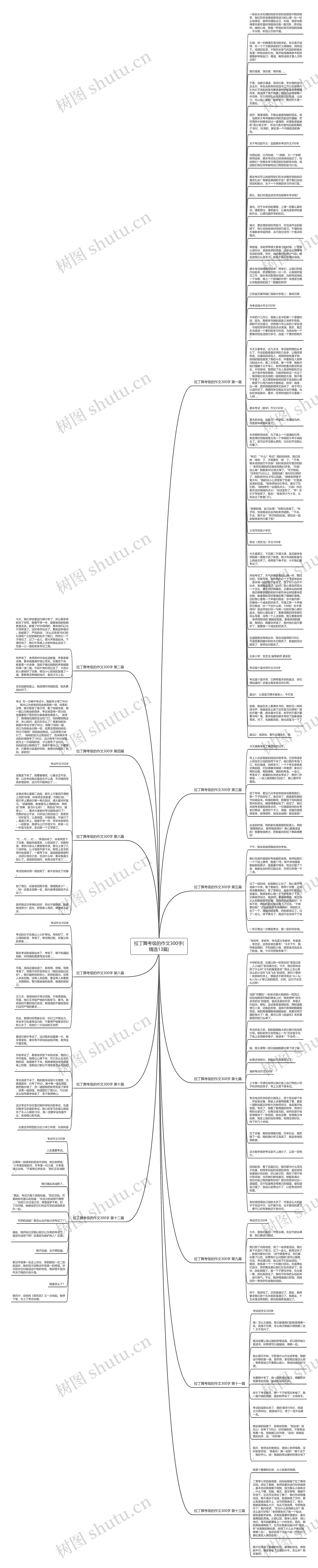 拉丁舞考级的作文300字(精选13篇)思维导图