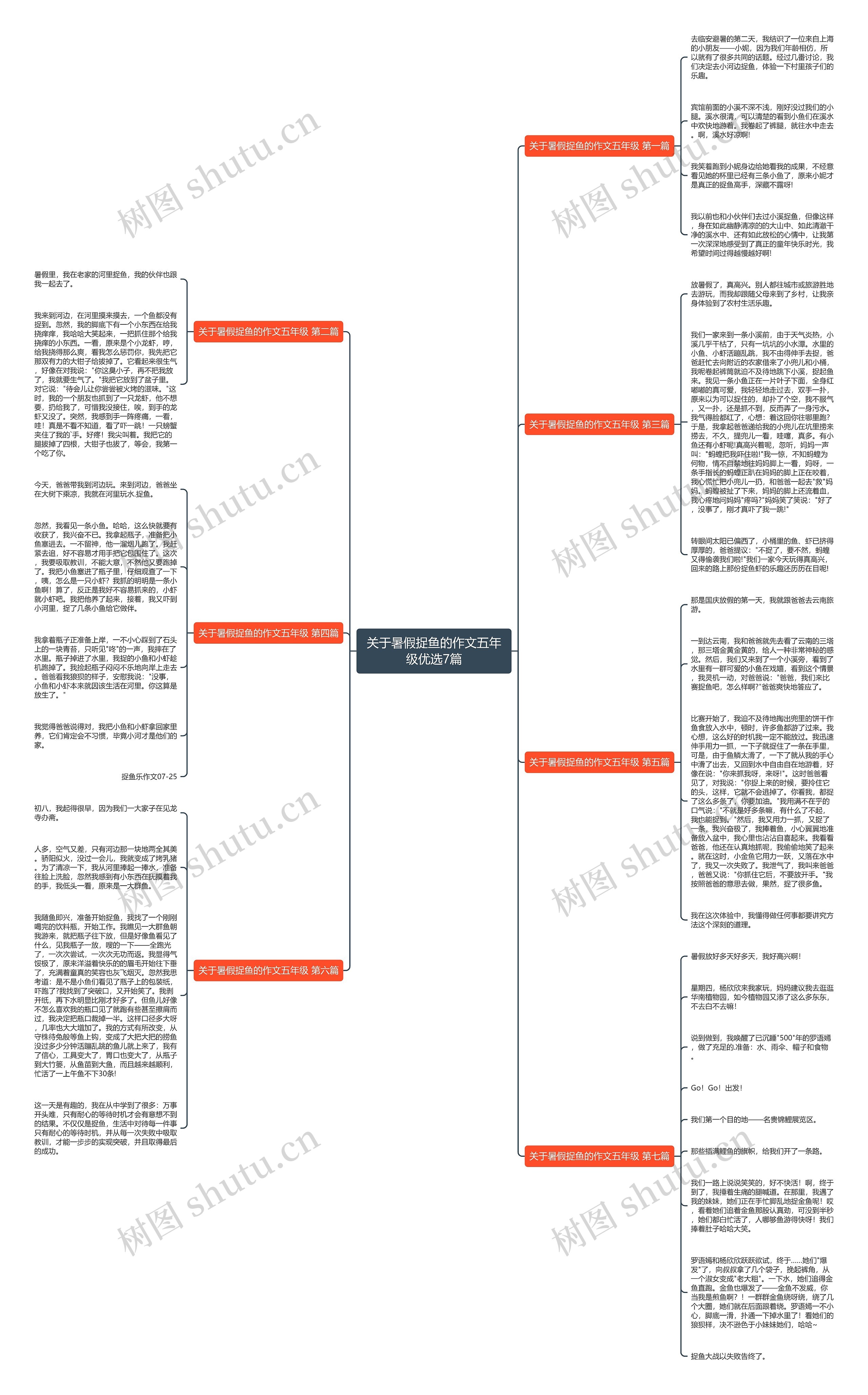 关于暑假捉鱼的作文五年级优选7篇 关于暑假捉鱼的作文五年级优选7篇