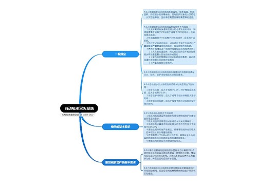 《消防设施通用规范》GB 55036-2022，自动喷水灭火系统