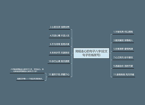 简短走心的句子八字(论文句子在线改写) 简短走心的句子八字(论文句子在线改写)