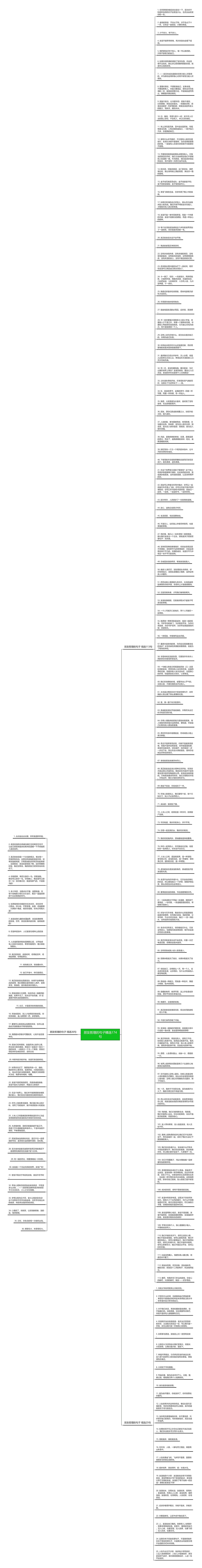 朋友哲理的句子精选174句思维导图