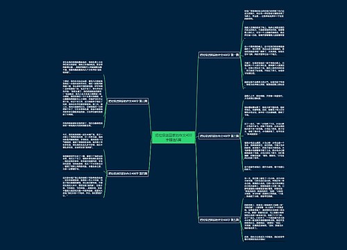把垃圾送回家的作文400字精选5篇 把垃圾送回家的作文400字精选5篇