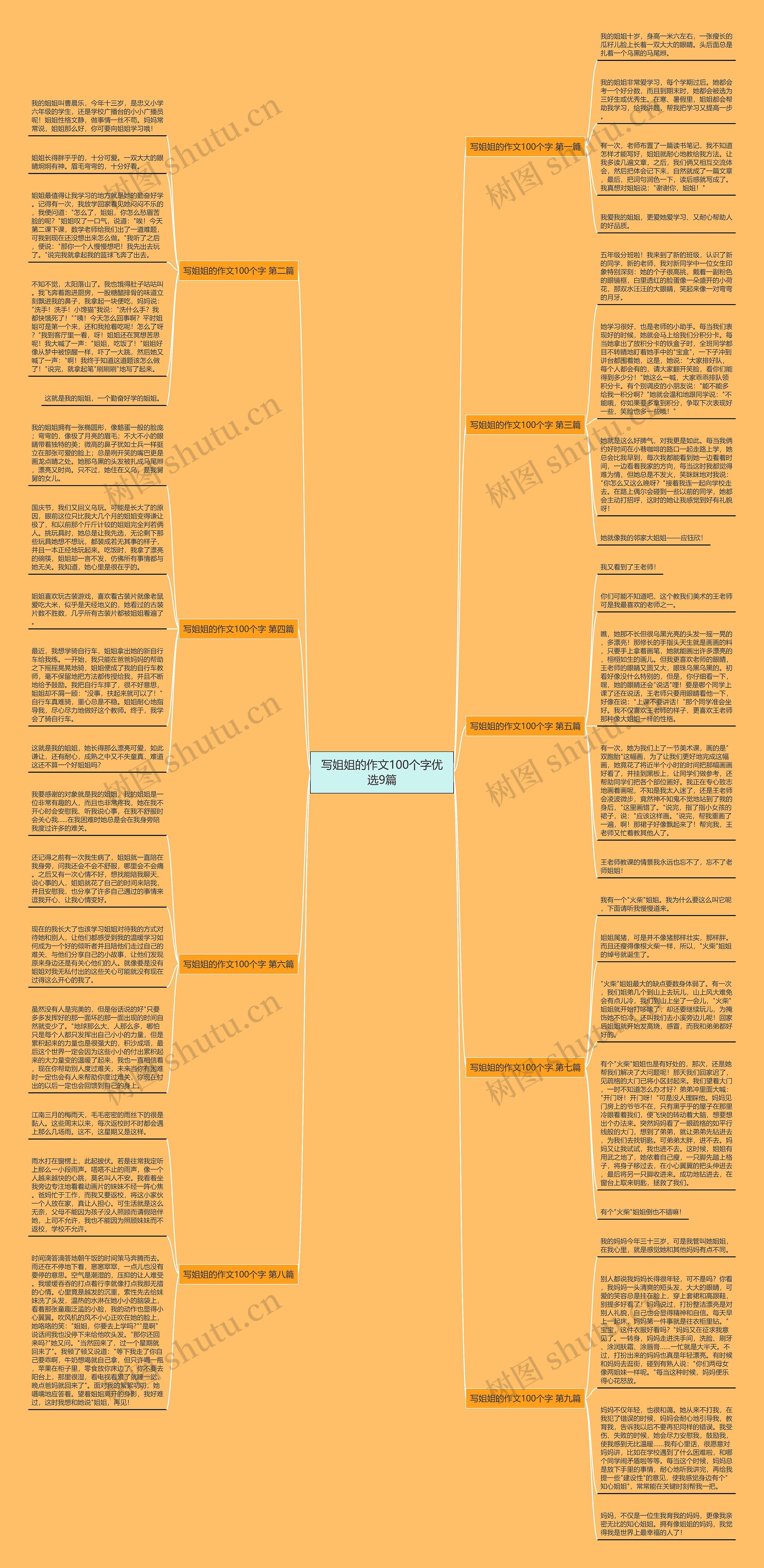 写姐姐的作文100个字优选9篇 写姐姐的作文100个字优选9篇