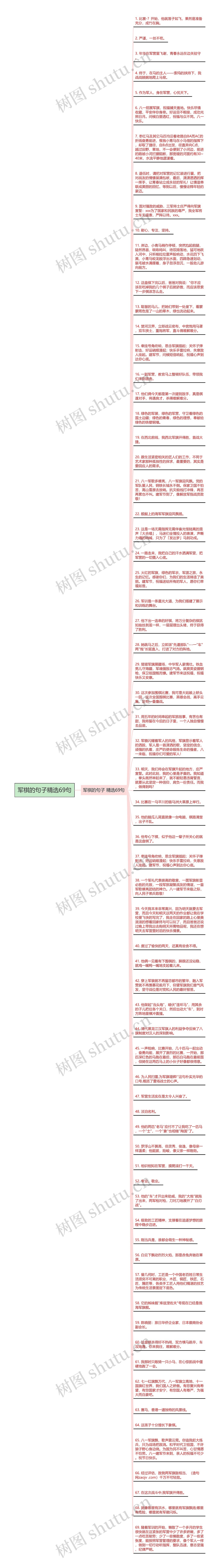 军棋的句子精选69句