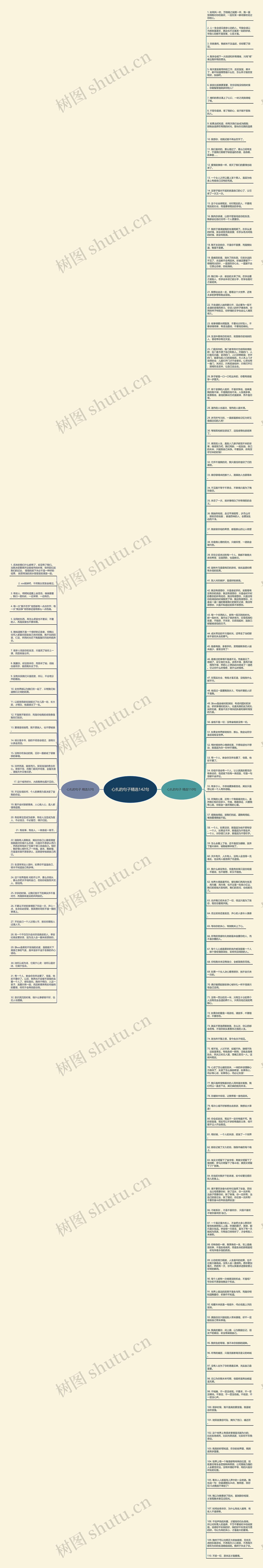 心扎的句子精选142句思维导图
