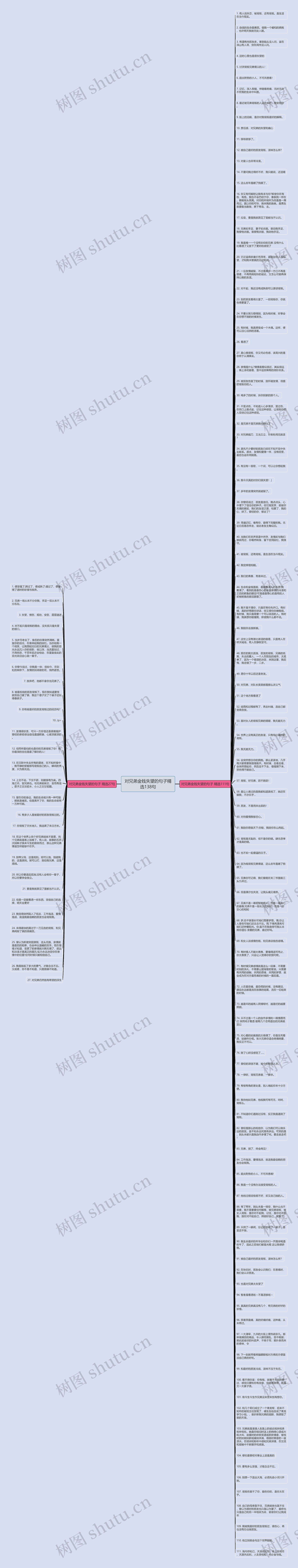 对兄弟金钱失望的句子精选138句思维导图