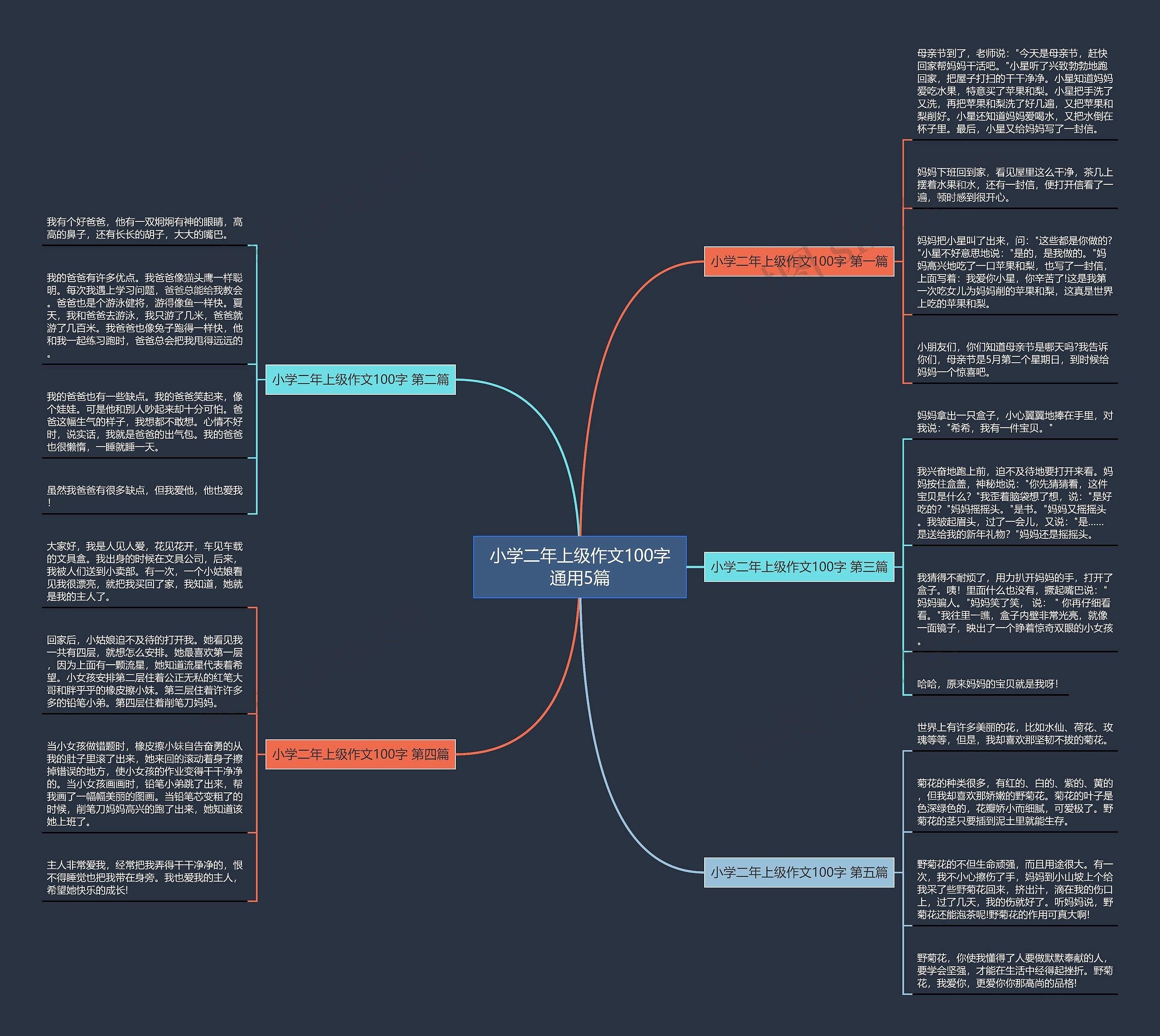 小学二年上级作文100字通用5篇 小学二年上级作文100字通用5篇