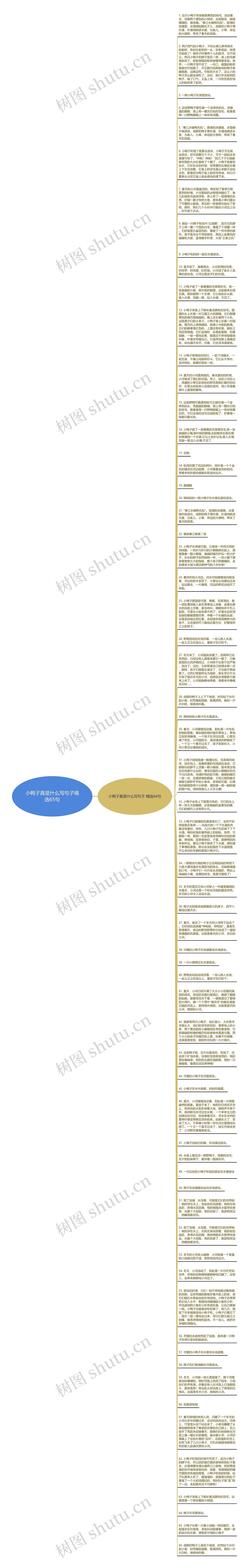 小鸭子真是什么写句子精选65句