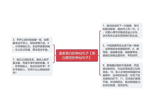 温柔表白的神仙句子【表白爱豆的神仙句子】