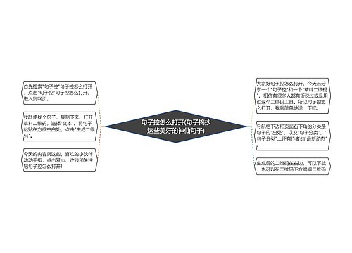 句子控怎么打开(句子摘抄这些美好的神仙句子)