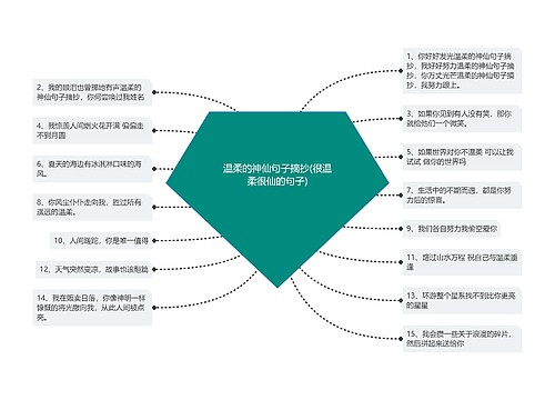 温柔的神仙句子摘抄(很温柔很仙的句子)