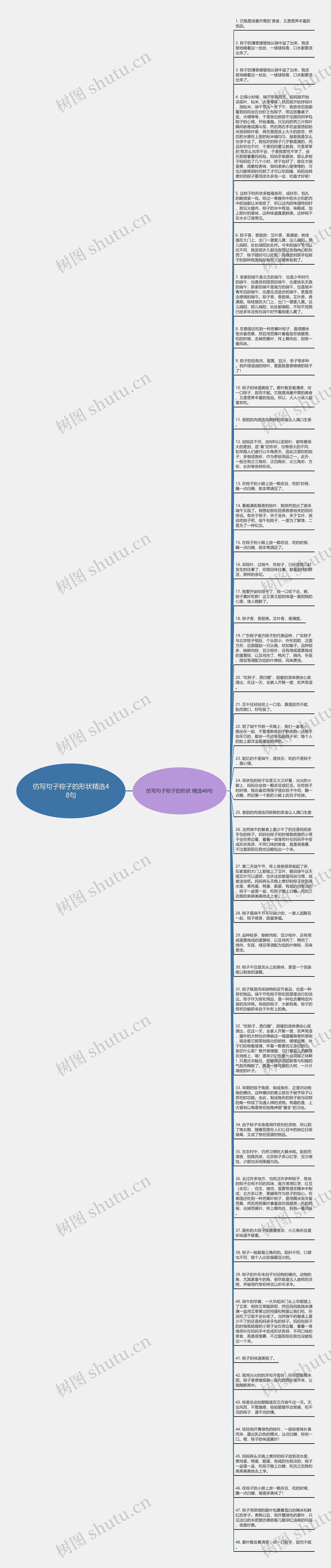 仿写句子粽子的形状精选48句