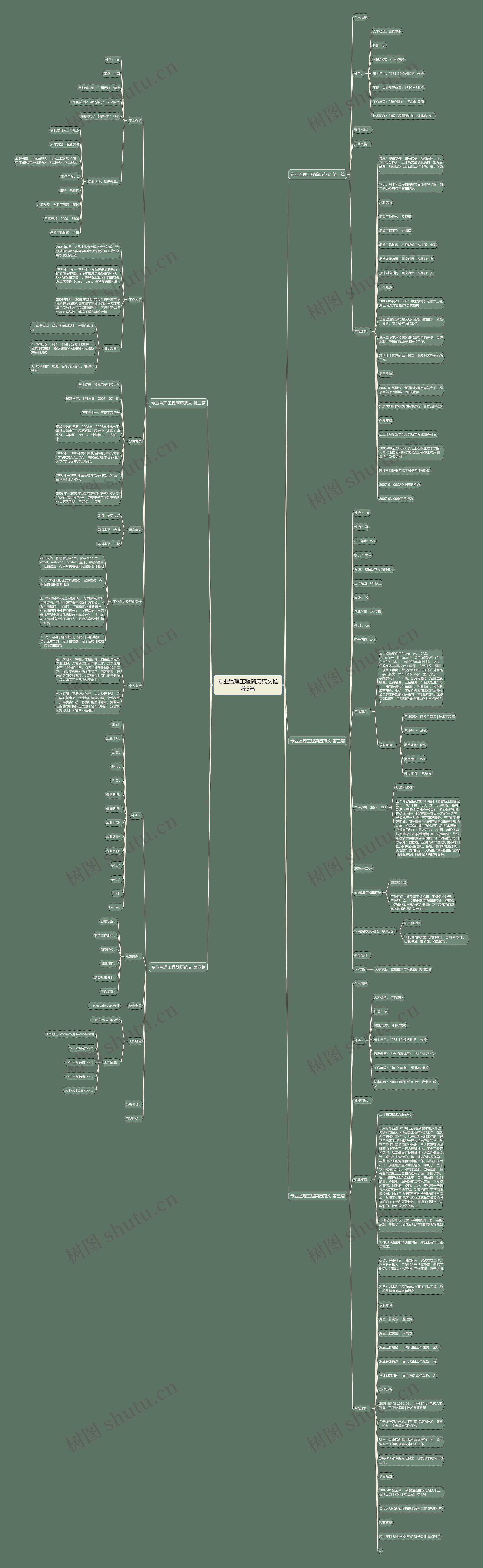 专业监理工程简历范文推荐5篇 专业监理工程简历范文推荐5篇