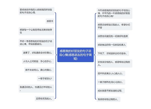 感恩我的好朋友的句子说说心情(感恩朋友的句子简短)