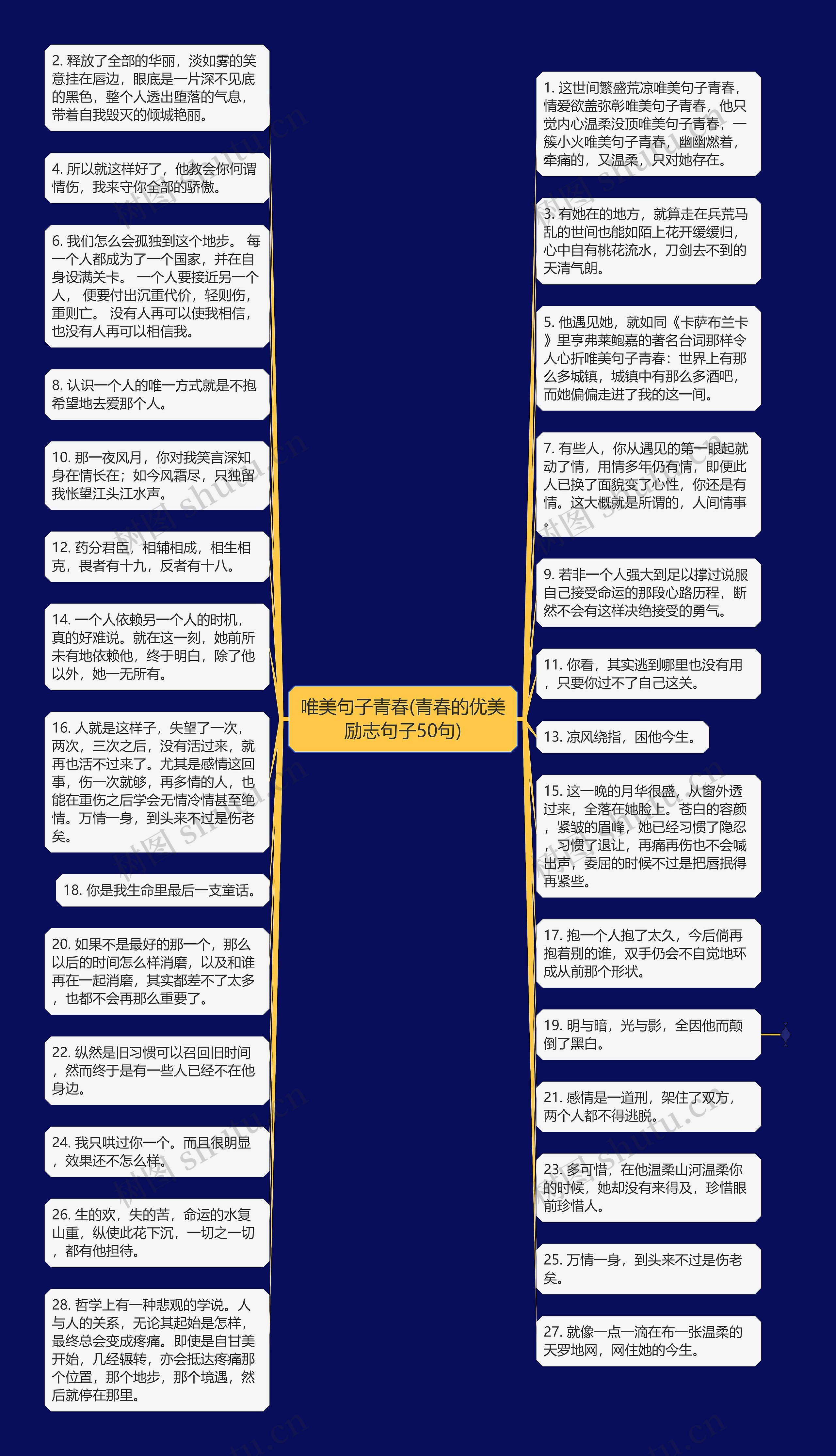 唯美句子青春(青春的优美励志句子50句)