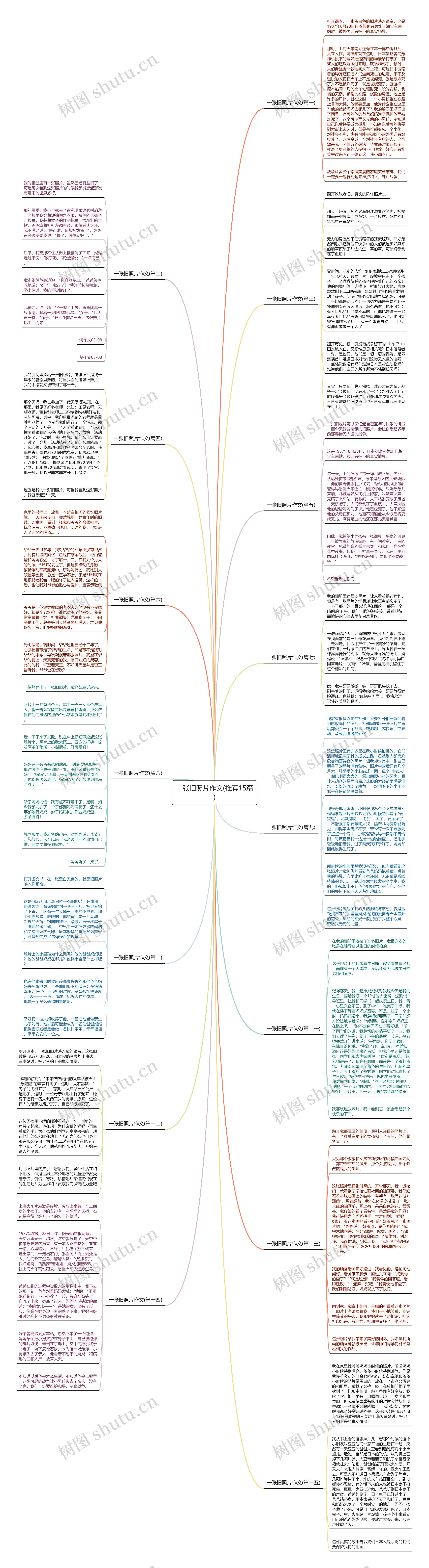 一张旧照片作文(推荐15篇) 一张旧照片作文(推荐15篇)