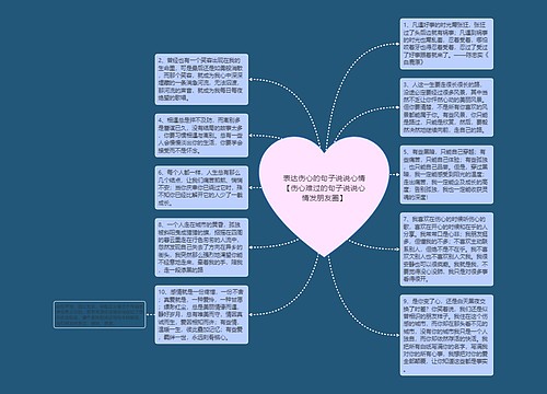 表达伤心的句子说说心情【伤心难过的句子说说心情发朋友圈】